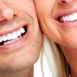 Up Close Pic of Young Couple Smiling