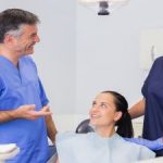 Dentist Conuslting with Patient in the Dental Chair O'Fallon, IL 